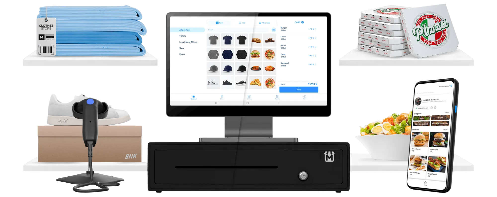 Screenshot: Catalog management