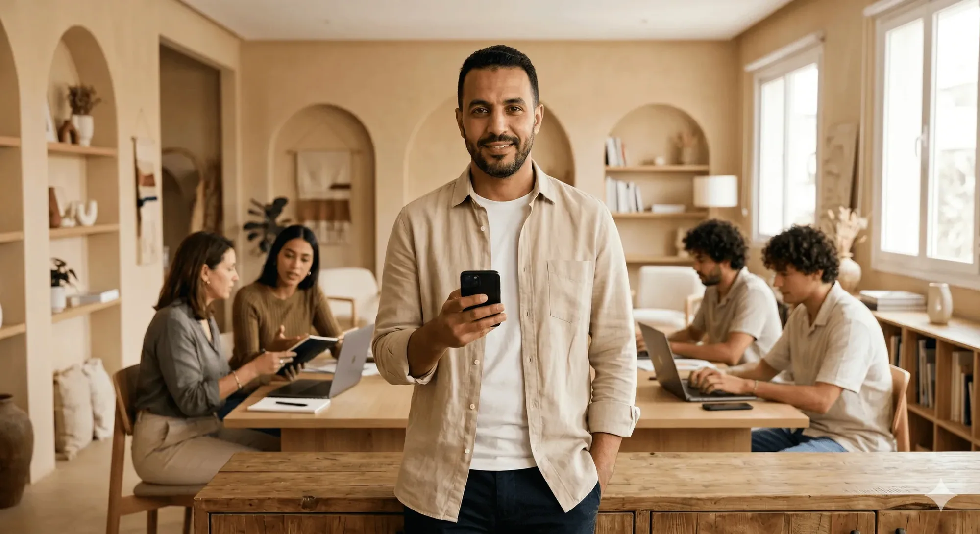 Screenshot: Employee profiles