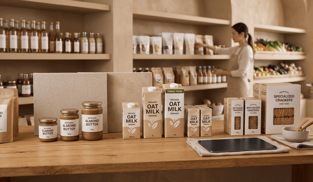 Screenshot: product margins and costs