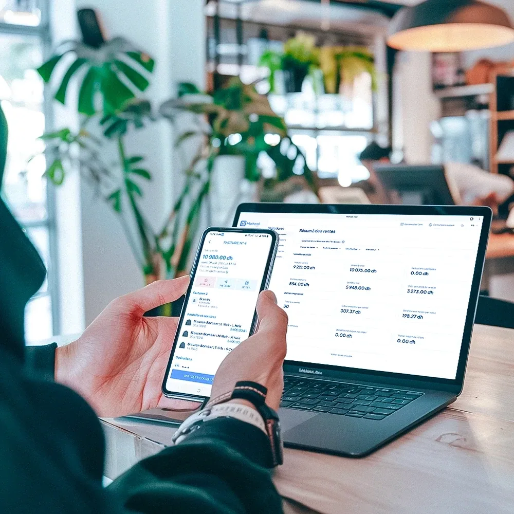 Screenshot: Recurring e-invoices