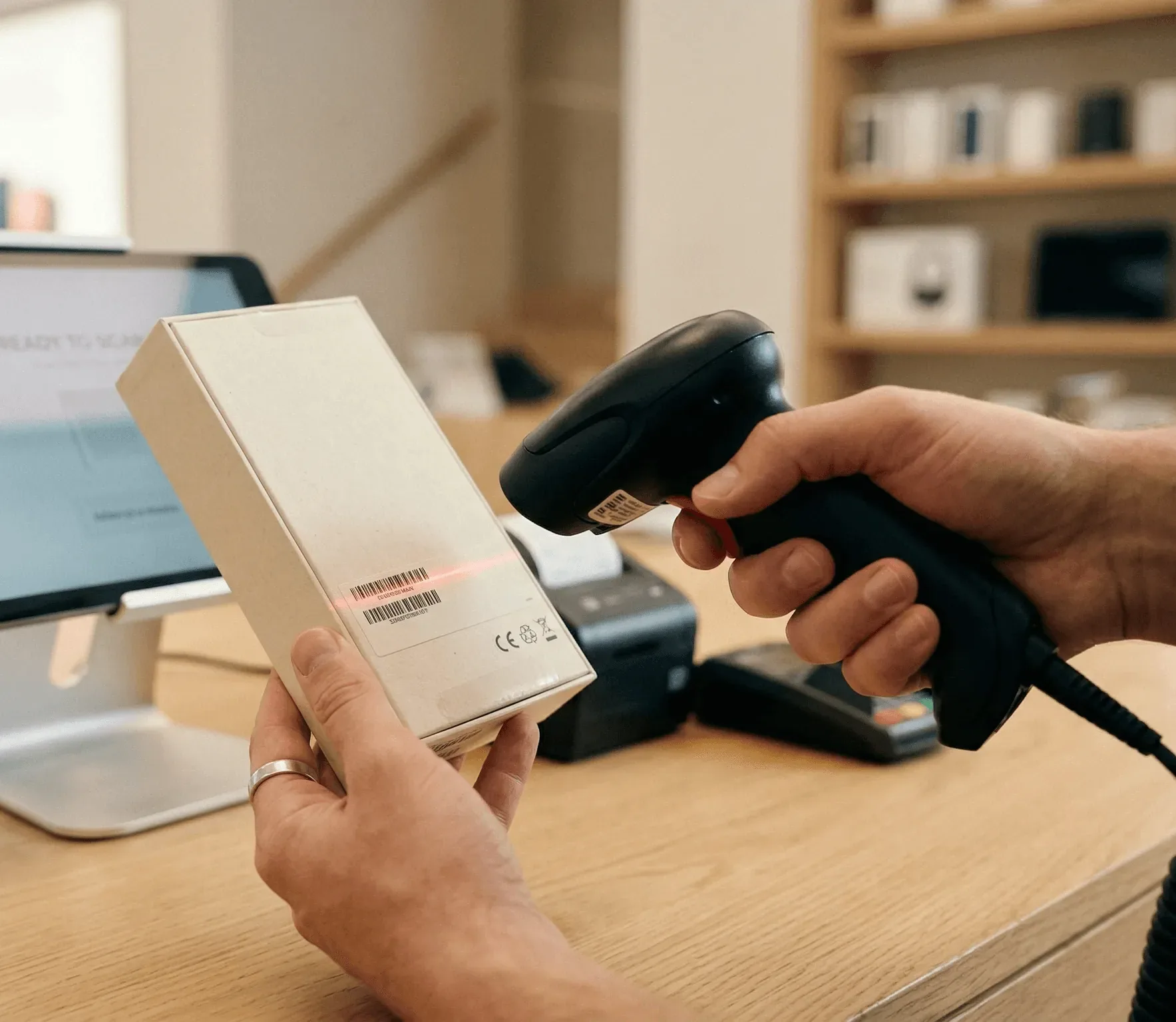 Screenshot: Fast checkout
