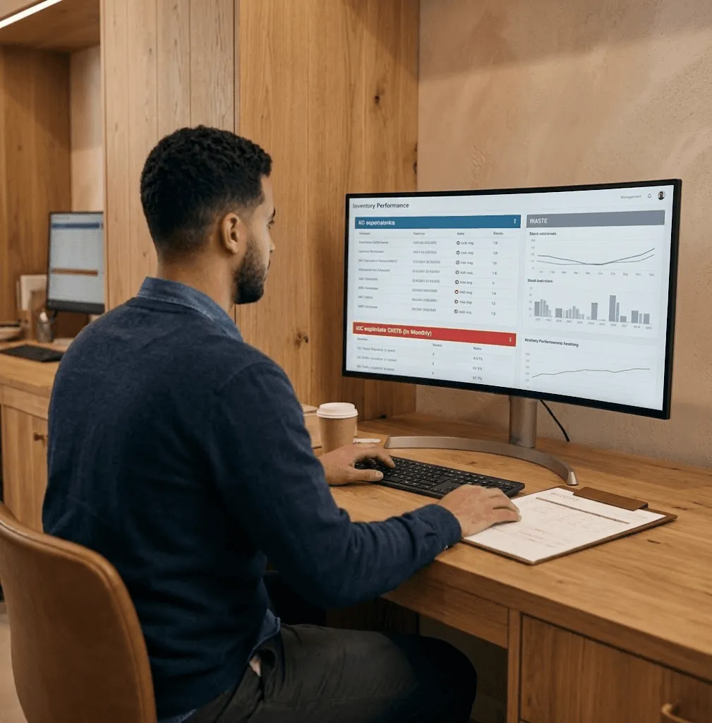 Screenshot: margin by product and by client