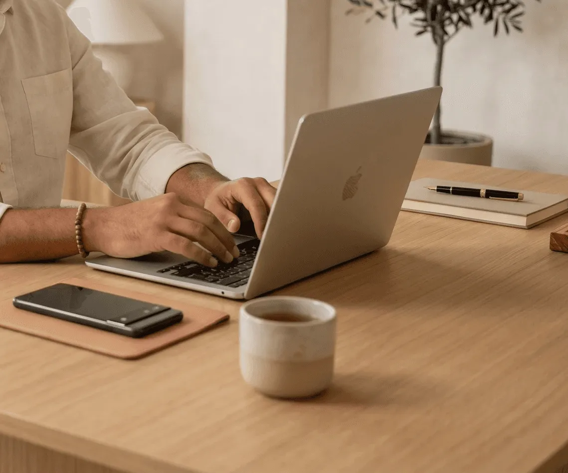 First office, up and running