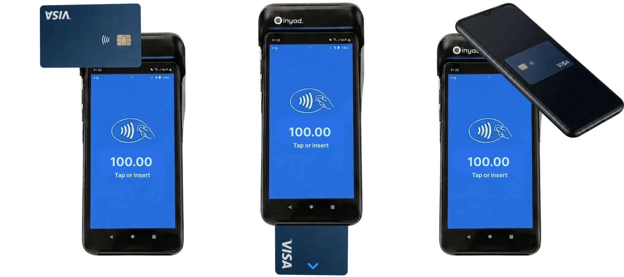 Screenshot: Card & contactless payments