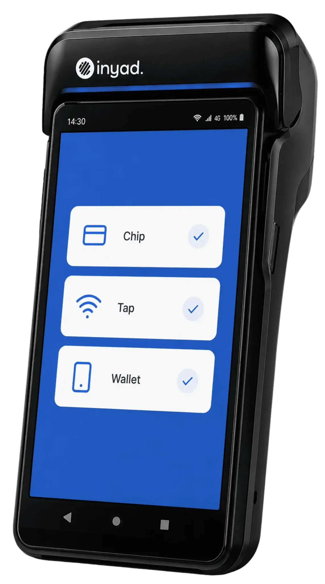 Screenshot: Chip & contactless